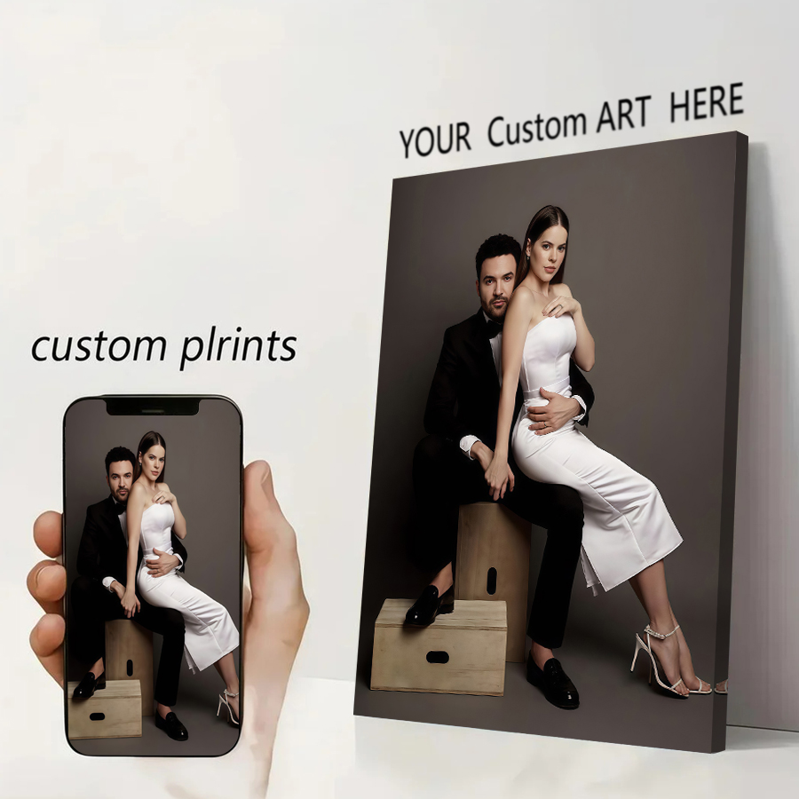 Home Textile - Poster su Tela Personalizzato con Stampa