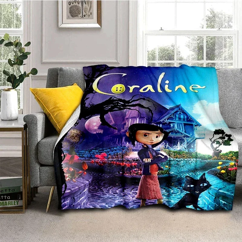 Home Textiles Throw - Coraline Movie Coperta da tiro Super