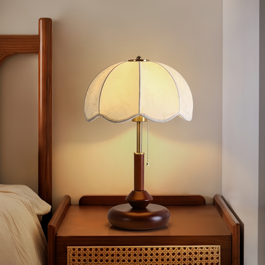 Home Textile - Lampada da Tavolo Vintage a Cupola