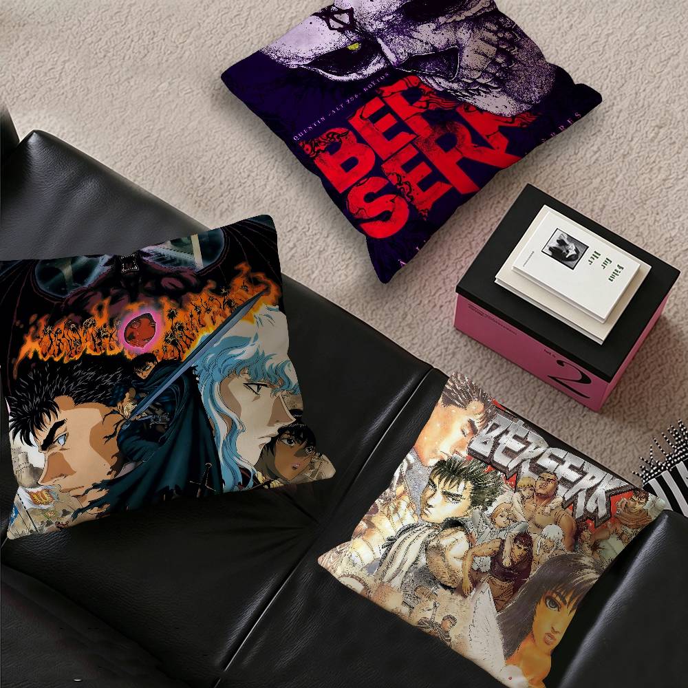 Hot Home Of Textiles - Cuscino Anime Berserk Guts, Federa per