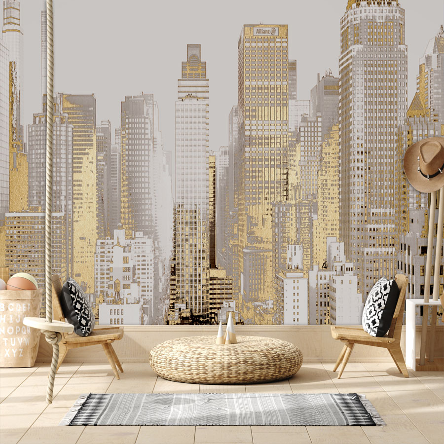 Home Textiles City - Carta da parati moderna personalizzata stacca