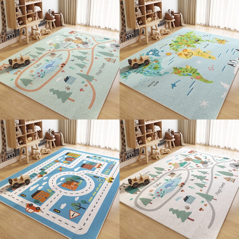 Home Textiles City - Collezione di Tappeti Educativi per Bambini