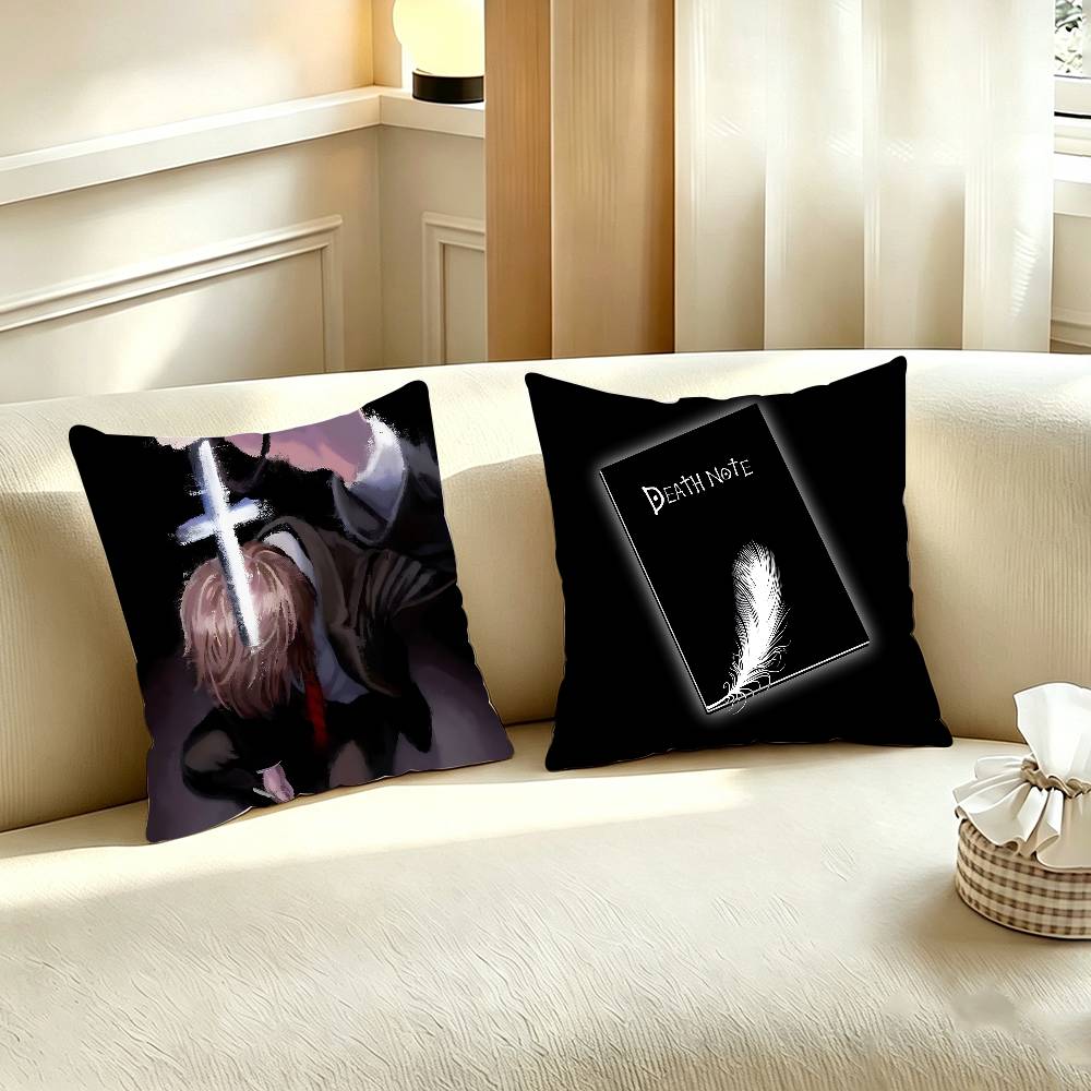 Home Textiles Notes - Fodera per Cuscino D-DEATH NOTE per