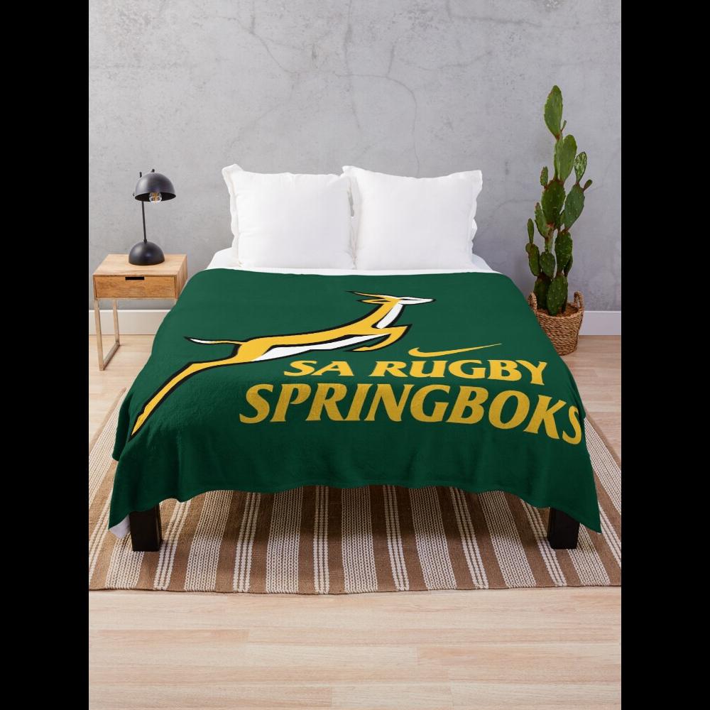 Home Textiles Throw - Coperta da rugby Springbok Design ufficiale