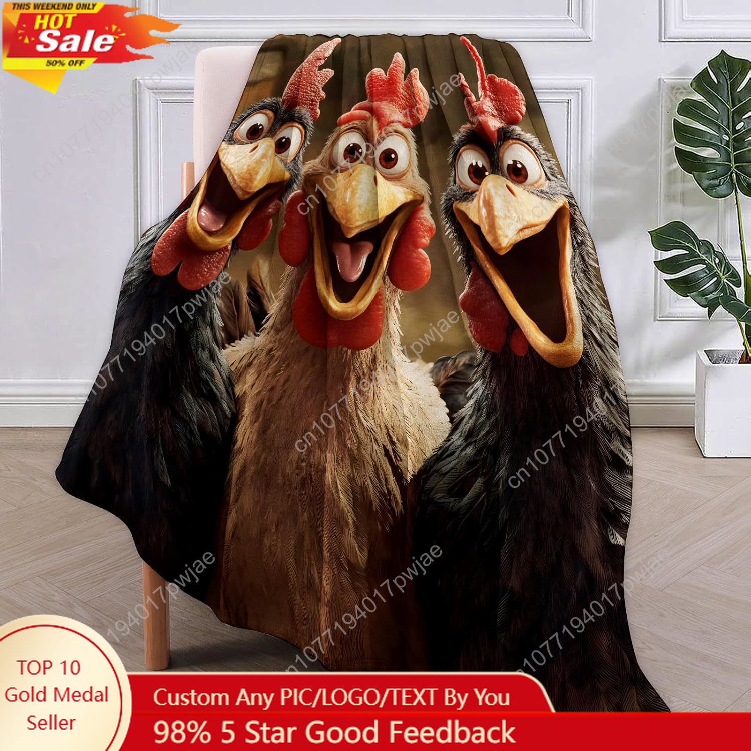 Regali per coperte per polli p - Home Textiles Throw recensione e prezzo