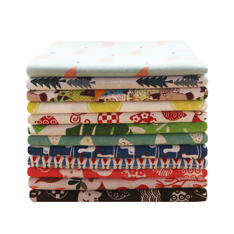 Tessuto di cotone e lino stamp - Hot Home Of Textiles recensione e prezzo