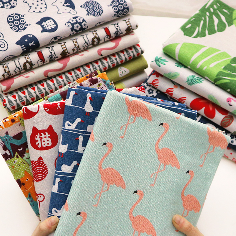 Tessuto di cotone e lino stamp - Hot Home Of Textiles recensione e prezzo
