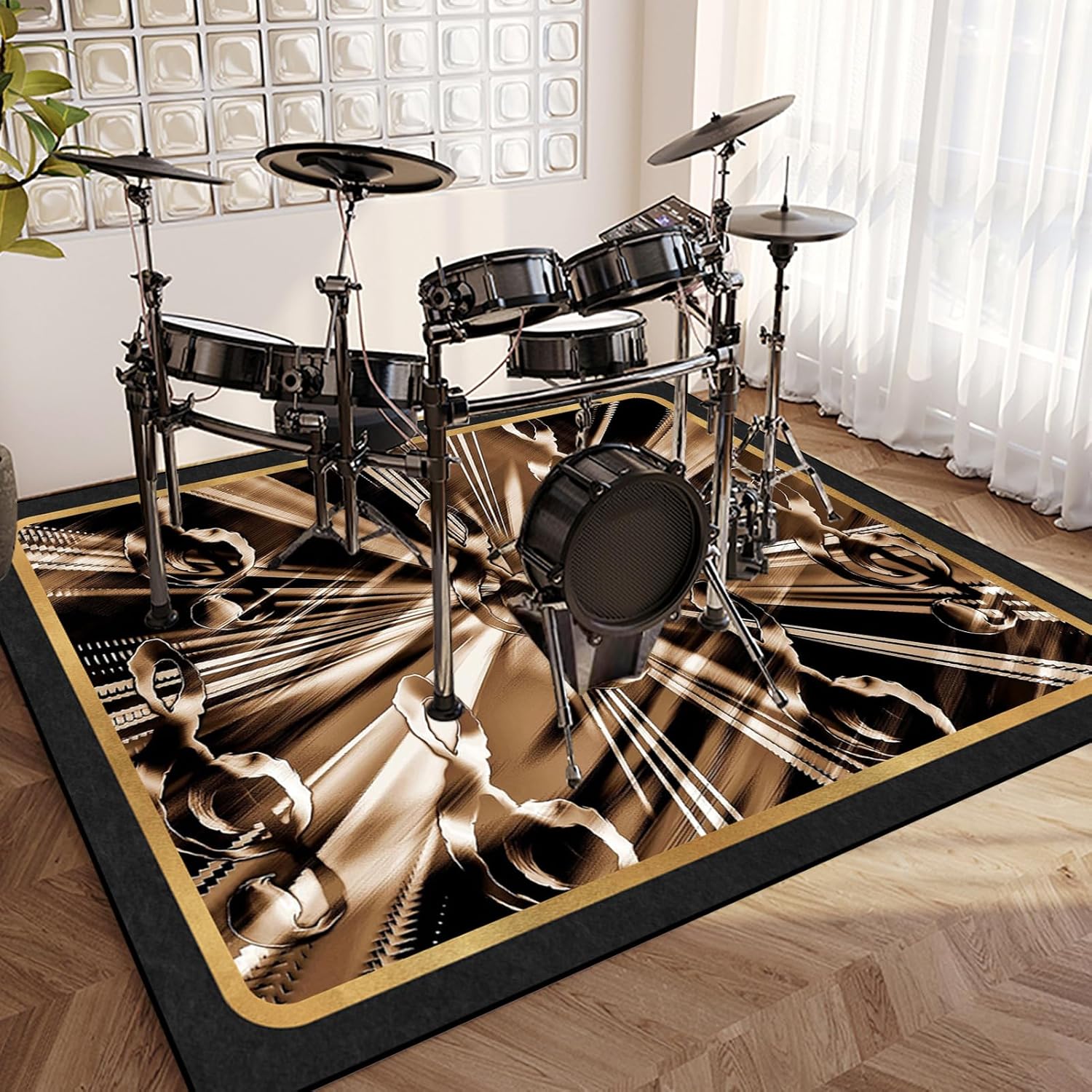 Tappeto con motivo chiave musi - Home Textiles Notes recensione e prezzo