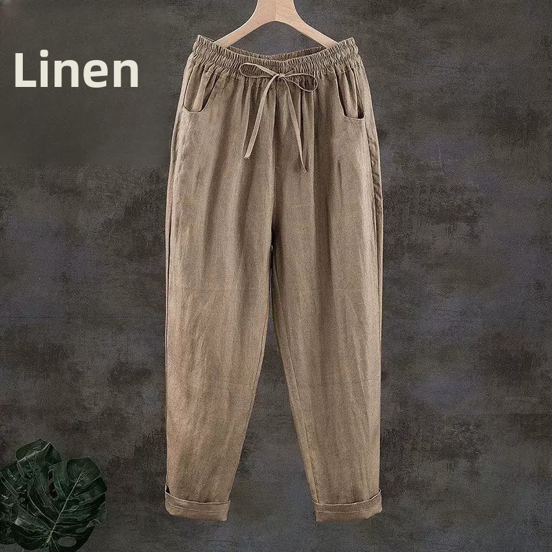 Pantaloni Casual in Puro Lino  - Home Textiles Store recensione e prezzo
