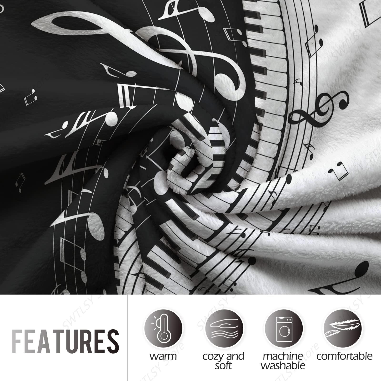 Coperta musicale Regali per do - Home Textiles Notes recensione e prezzo