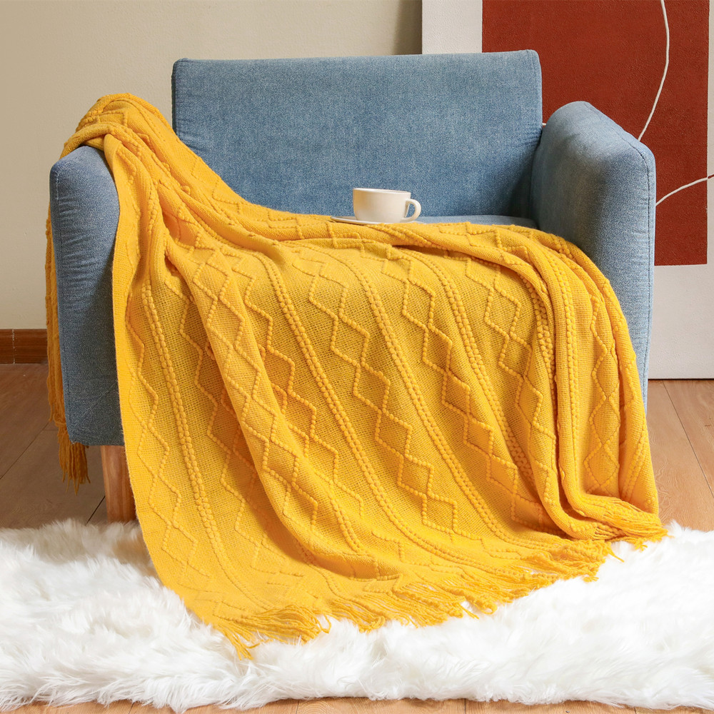 Coperta in maglia Diamond Knit - Home Textiles City recensione e prezzo