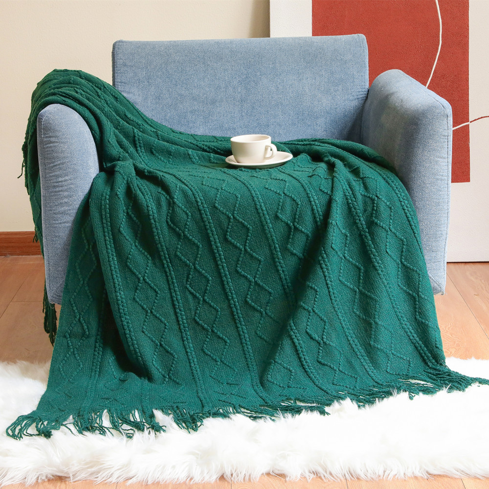 Coperta in maglia Diamond Knit - Home Textiles City recensione e prezzo