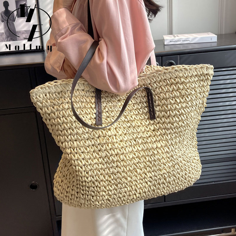 Borse tote in paglia intreccia - Home Textiles Store recensione e prezzo