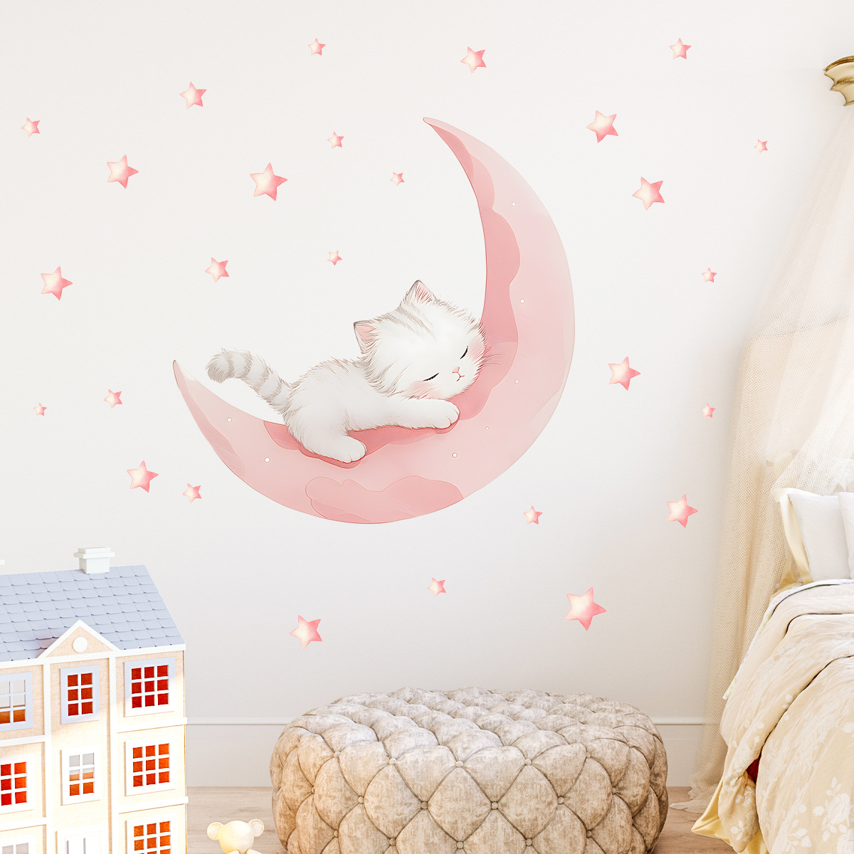 Adesivi Murali a Forma di Luna - Xt Home Textiles recensione e prezzo