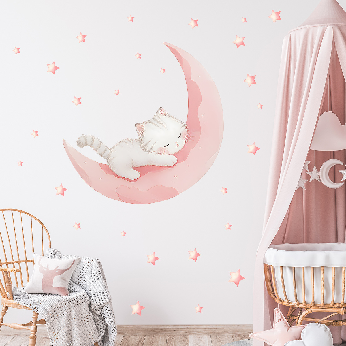 Adesivi Murali a Forma di Luna - Xt Home Textiles recensione e prezzo