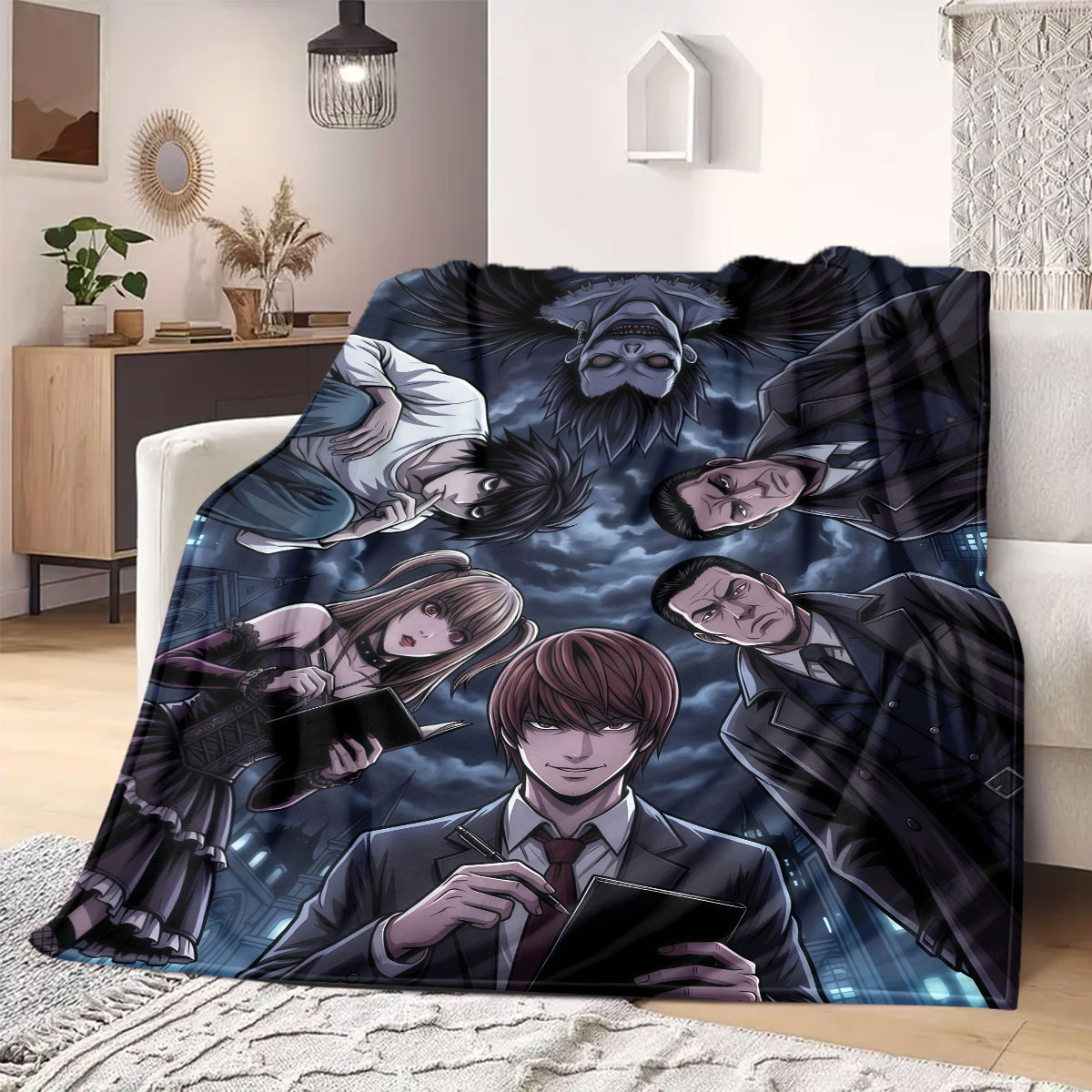 Coperta in flanella Death Note - Home Textiles Notes recensione e prezzo