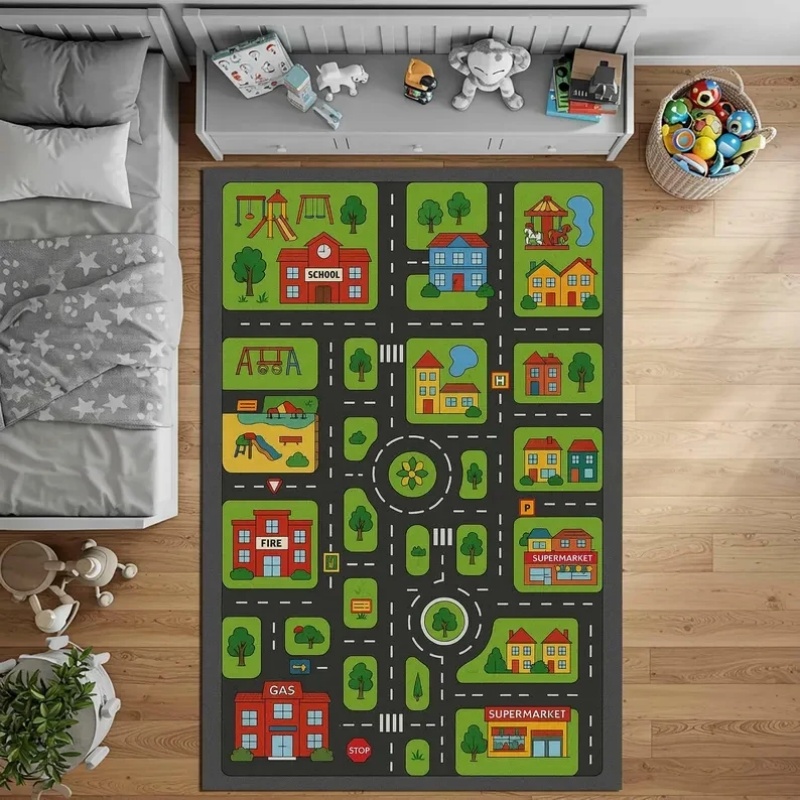 Tappeto Educativo con Mappa de - Home Textiles City recensione e prezzo