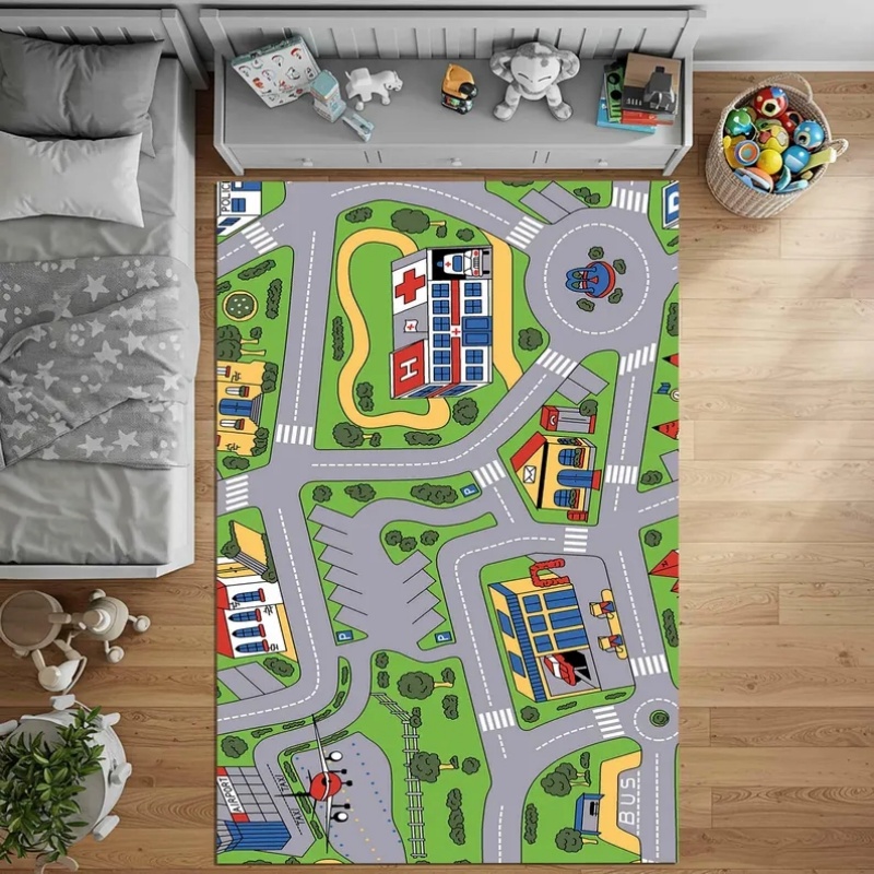 Tappeto Educativo con Mappa de - Home Textiles City recensione e prezzo