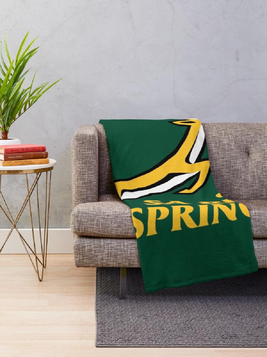 Coperta da rugby Springbok Des - Home Textiles Throw recensione e prezzo