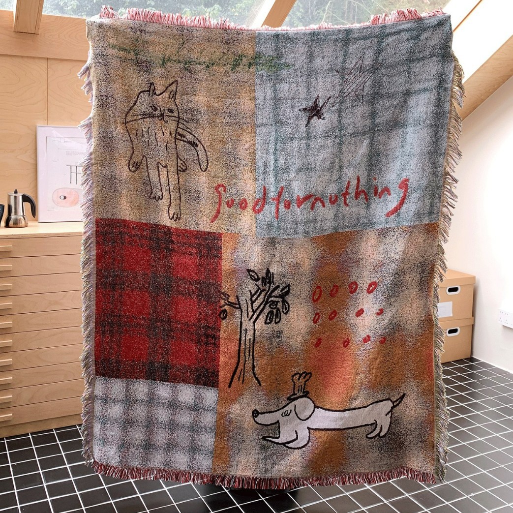 Coperta arazzo di arte del can - Home Textiles City recensione e prezzo